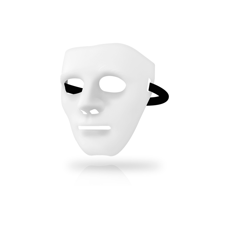 Ohama - Masques, Masque blanc, taille unique