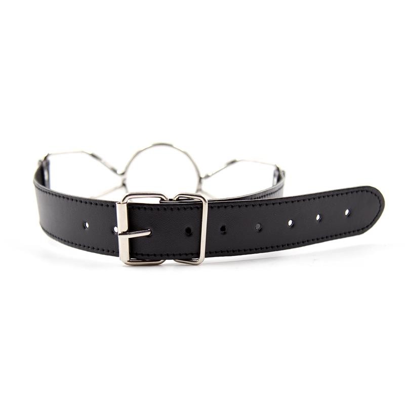 Bâillon anneau métallique taille L