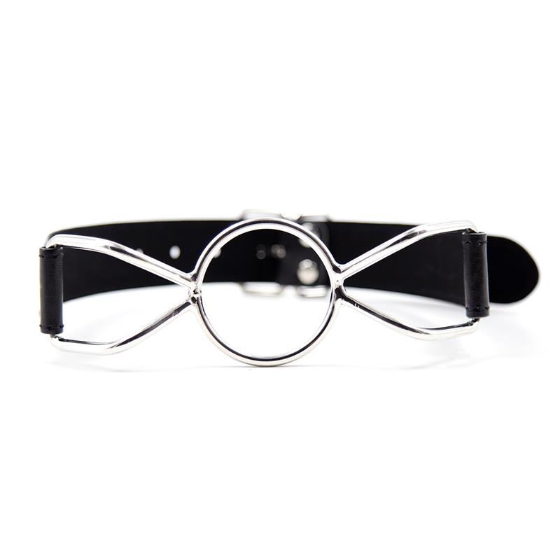 Bâillon anneau métallique taille L