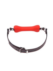 Bâillon os rouge