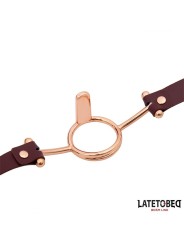Bâillon anneau en cuir