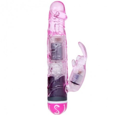 Vibro lapin multi-vitesses rose Baile