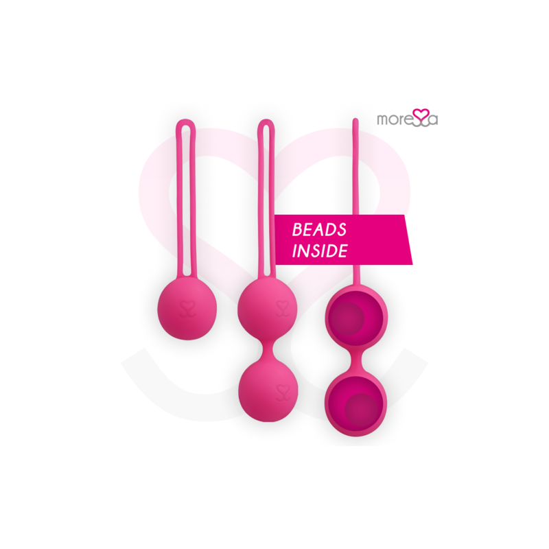 Coffret silicone Moressa Osian Premium rose (Osian One - 51 g | Osian Two - 101 g | Osian Three - 85 g)