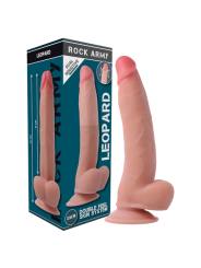 Rockarmy - Gode réaliste léopard double densité 23 cm -o- 4,77 cm