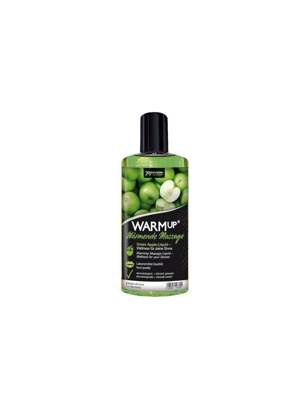 huile massage warmup pomme 150ml
