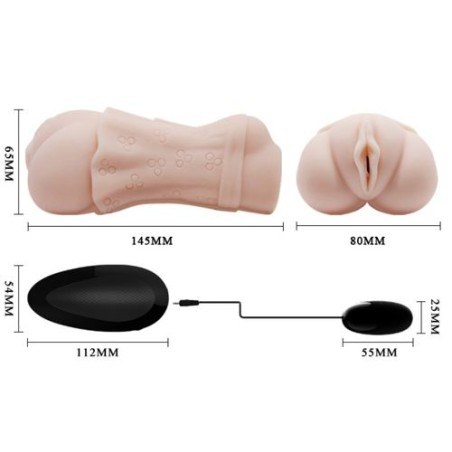 Masturbateur Crazy Bull Water Skin avec vibromasseur 2