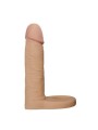 Gode double penetration 5.8" naturel