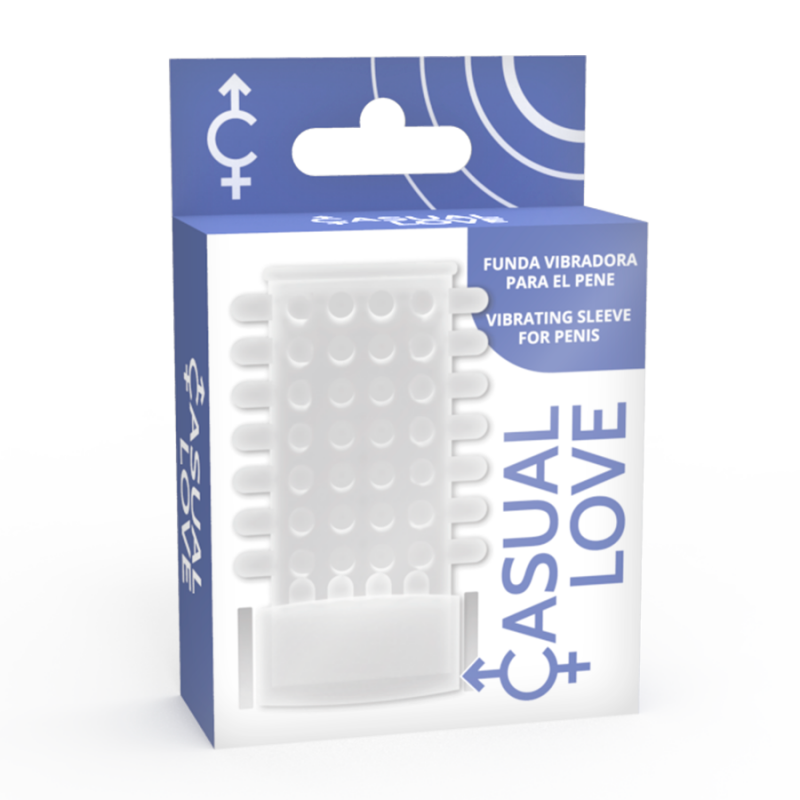 etuit pénis picots vibrant transparent casual Love