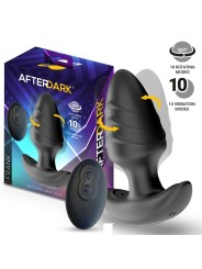 Plug anal vibrant Frank avec rotation à 360° et télécommande