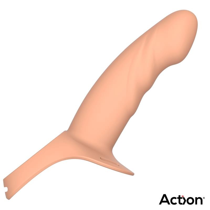 Harnais gode gode creux silicone qual sup taille S