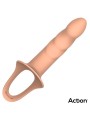 Harnais gode gode creux silicone qual sup taille S