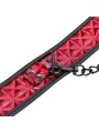 Collier en cuir vegan Diamond avec sangle réglable