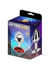 Plug anal rubis orné de pierres précieuses, taille M