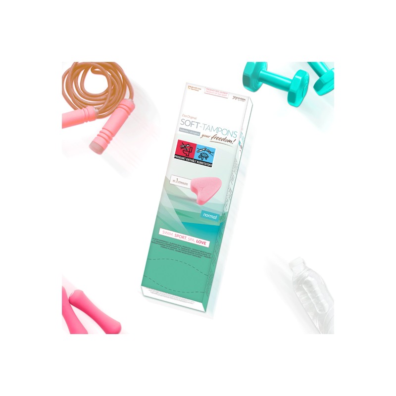 Soft-tampons normal 10uds
