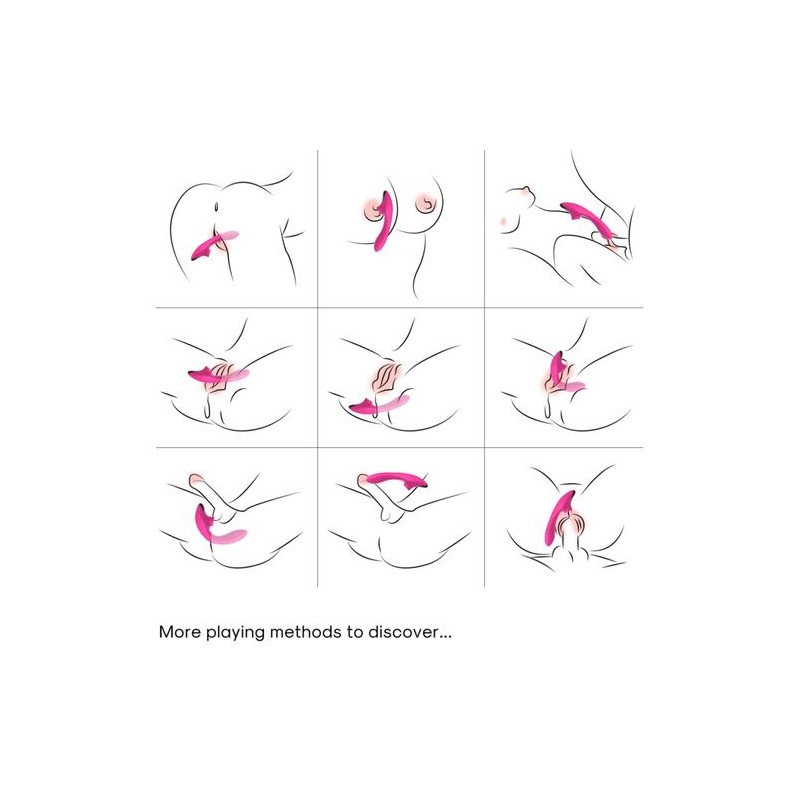 armony - dudu Mauve ondes stimulantes pour le clitoris