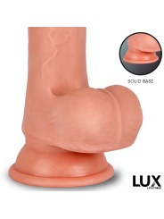 Lux Brant gode triple densité avec testicules 7.6"-19.5cm