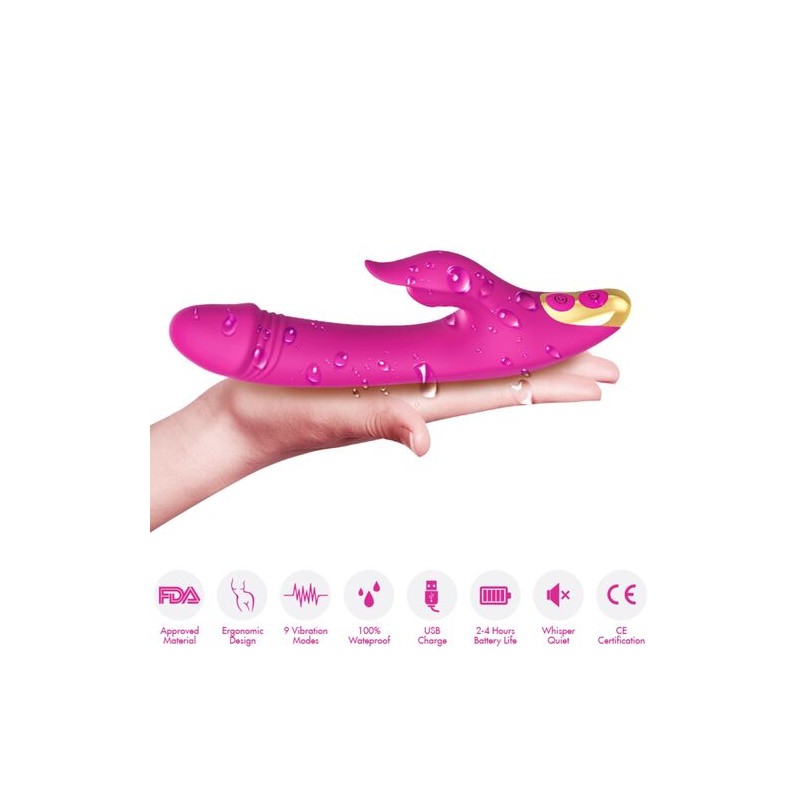 Armony - Stimulateur clitoridien et point G Amant, violet