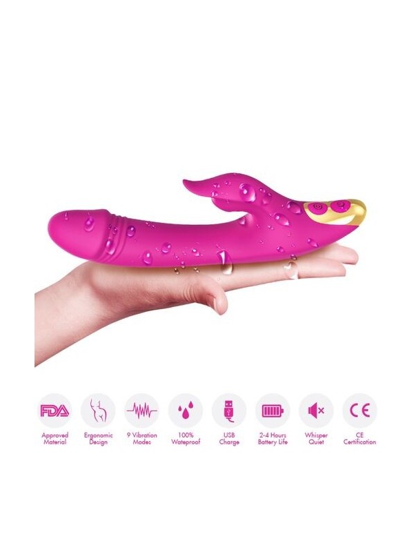 Armony - Stimulateur clitoridien et point G Amant, violet