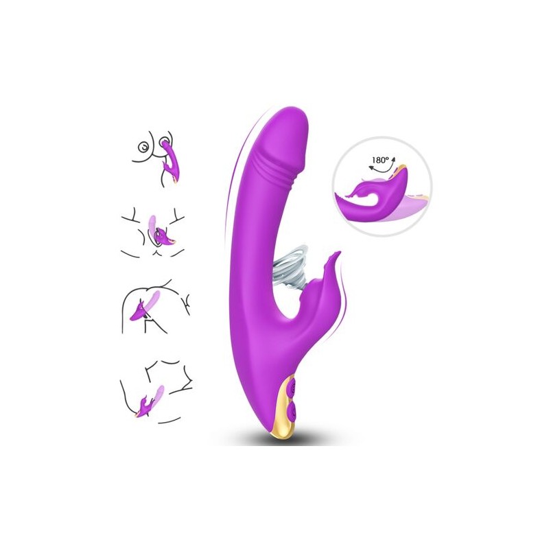 Armony - Stimulateur clitoridien et point G Amant, violet