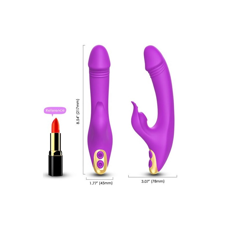 Armony - Stimulateur clitoridien et point G Amant, violet