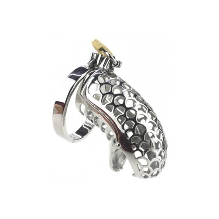 Cage de chasteté Snake Head 7.5 x 3.2 cm (Diamètre : 44 mm)