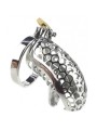 Cage de chasteté Snake Head 7.5 x 3.2 cm (Diamètre : 44 mm)