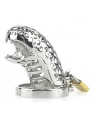 Cage de chasteté Snake Head 7.5 x 3.2 cm (Diamètre : 44 mm)