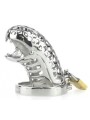 Cage de chasteté Snake Head 7.5 x 3.2 cm (Diamètre : 44 mm)