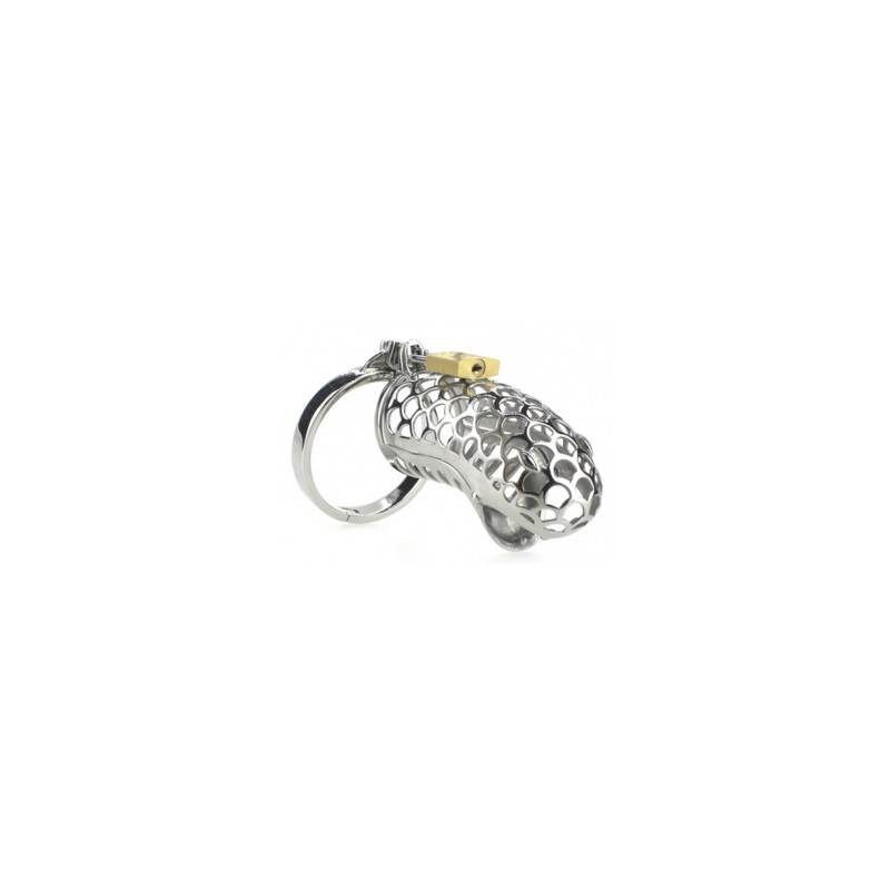Cage de chasteté Snake Head 7.5 x 3.2 cm (Diamètre : 44 mm)