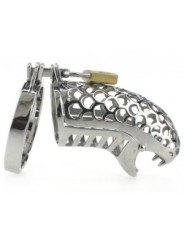 Cage de chasteté Snake Head 7.5 x 3.2 cm (Diamètre : 44 mm)