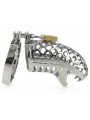 Cage de chasteté Snake Head 7.5 x 3.2 cm (Diamètre : 44 mm)