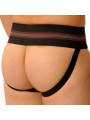Jockstrap Fist Large Bande Noir (Taille : M)