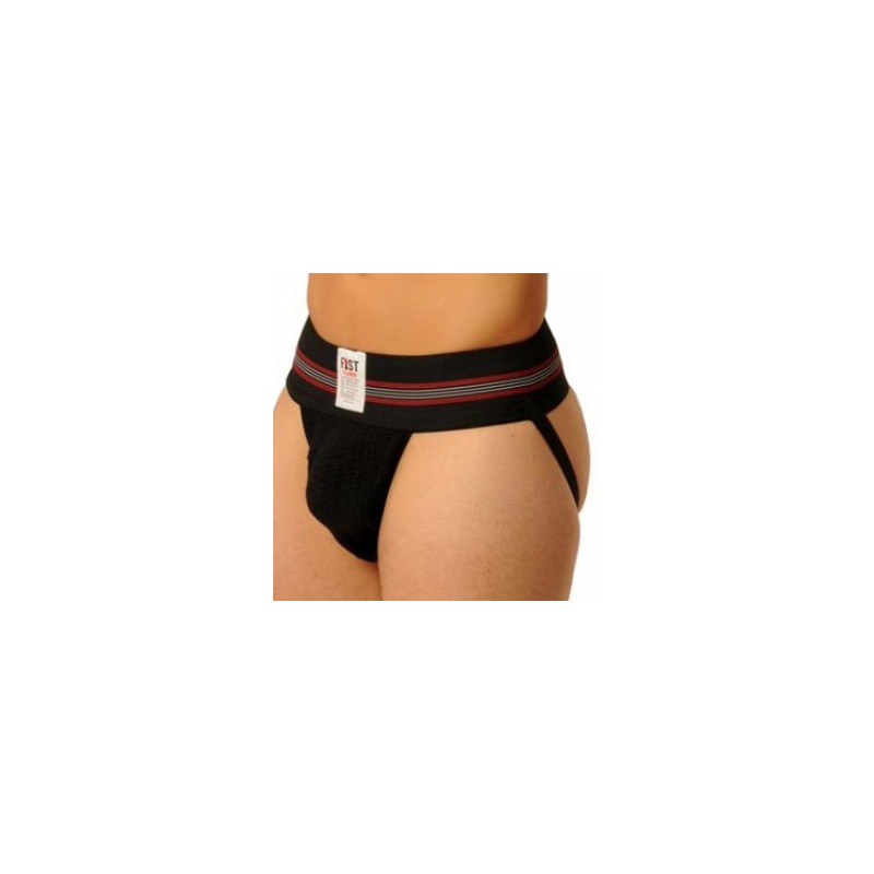 Jockstrap Fist Large Bande Noir (Taille : M)