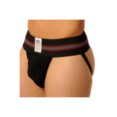 Jockstrap Fist Large Bande Noir (Taille : M)