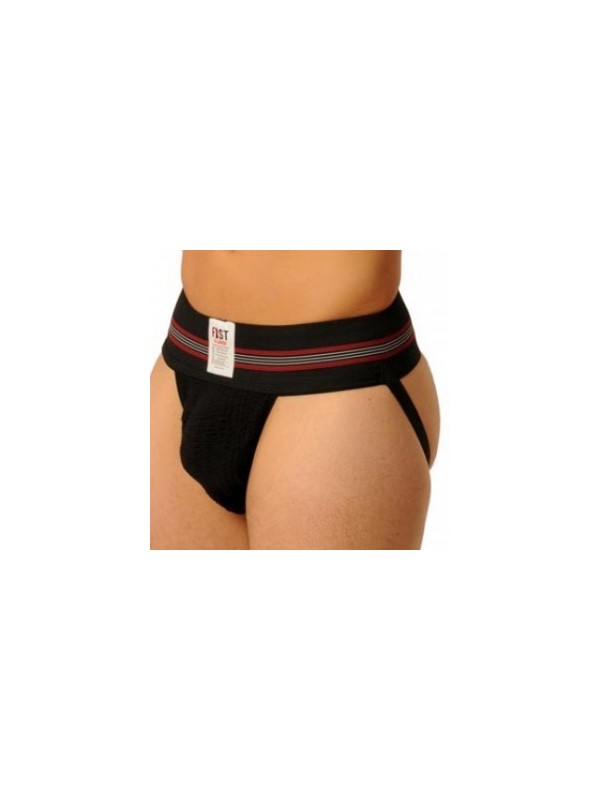 Jockstrap Fist Large Bande Noir (Taille : M)