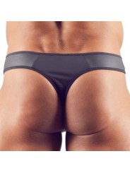 String Zip Fetish Noir (Taille : M)