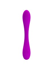 Vibromasseur USB flexible Yedda, silicone violet