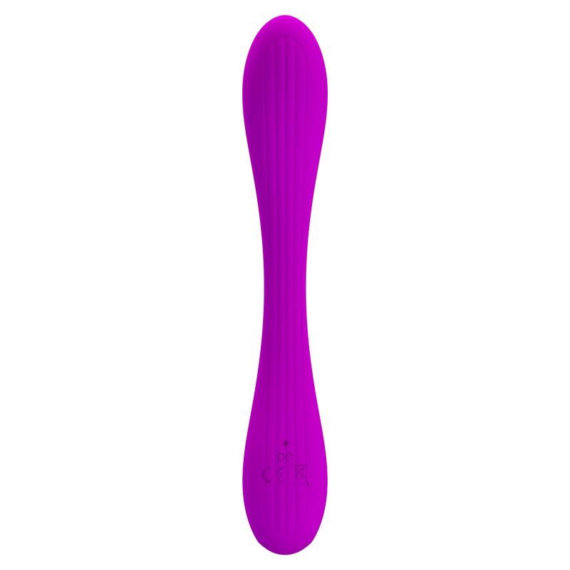 Vibromasseur USB flexible Yedda, silicone violet