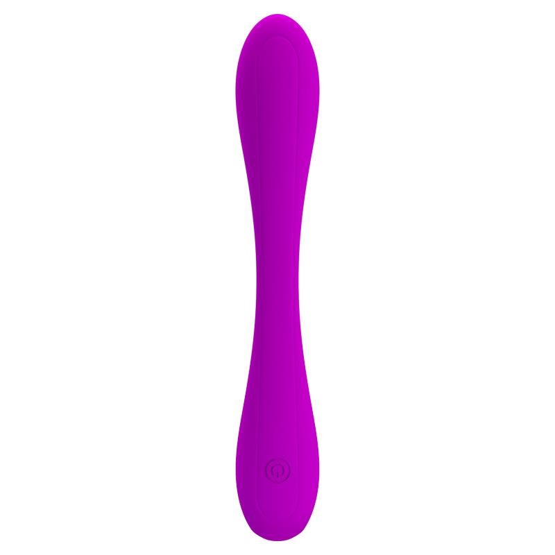 Vibromasseur USB flexible Yedda, silicone violet