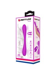 Vibromasseur USB flexible Yedda, silicone violet