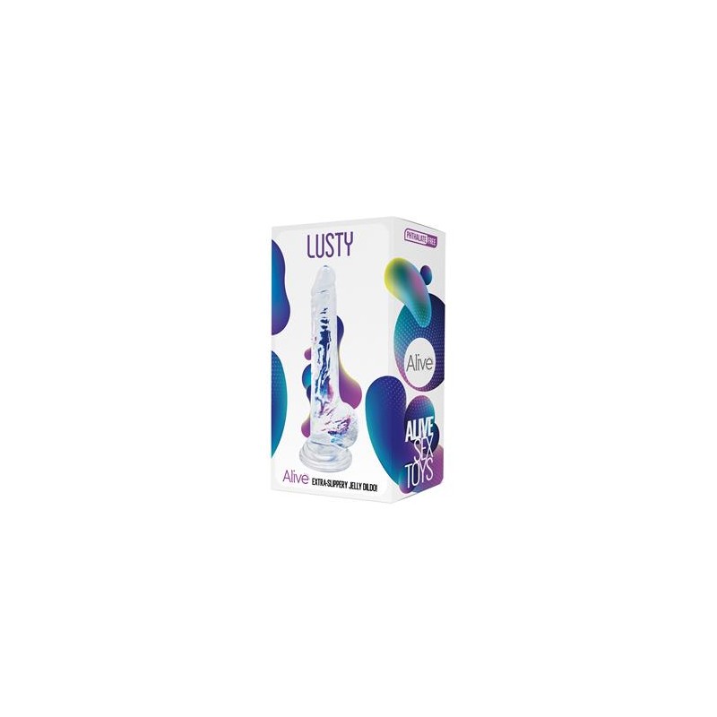 Gode Jell Lusty 18cm