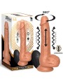 Gode Octavius ​​vibrant va-et-vient 360° 20 cm (7,8")