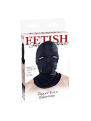 Cagoule zippée noire