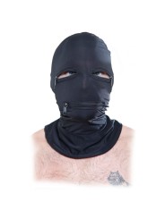 Cagoule zippée noire