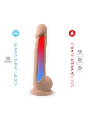 Gode double densité modèle 1, 38 cm, naturel