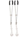 Pince-tétons Tweezers Pearls Taboom Argentées