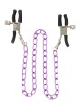 Pinces pour tétons Nipple Chain Purple