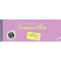 Chéquier invitations sensuelles