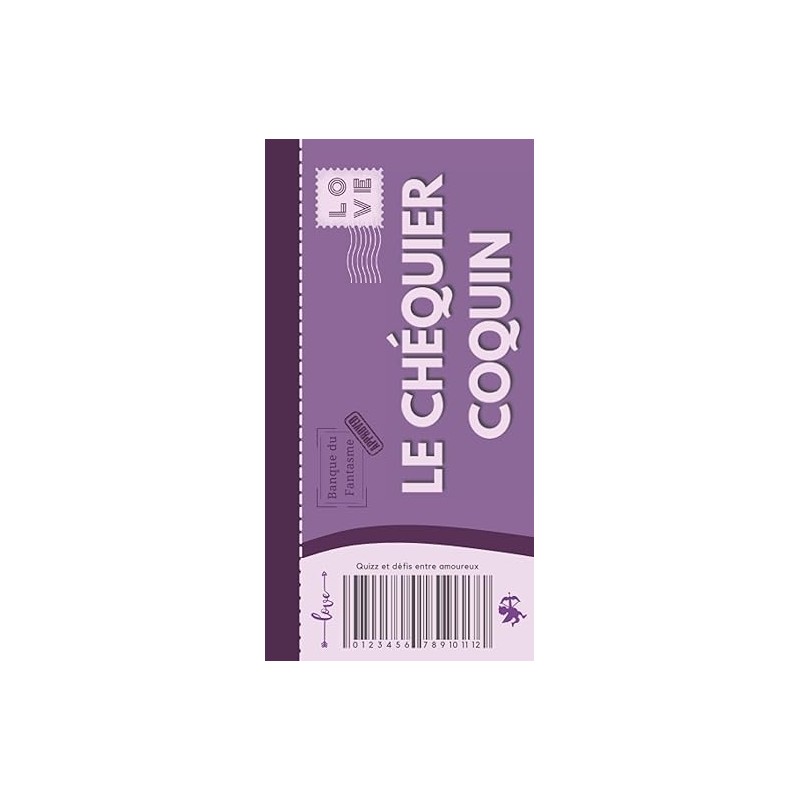 Chéquier bons secrets