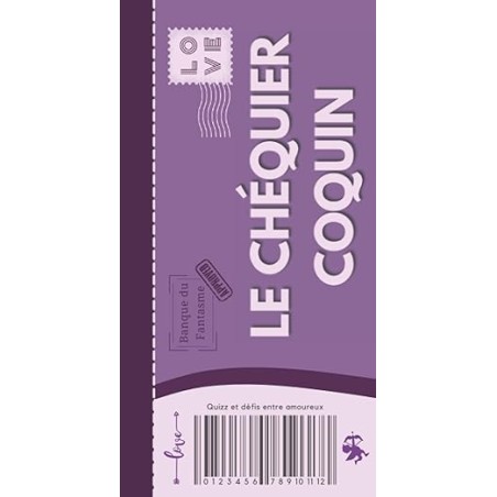 Chéquier bons secrets